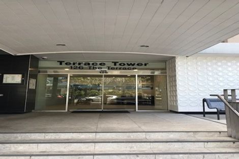 Photo of property in Terrace Tower Apartments, 1d/126 The Terrace, Wellington Central, Wellington, 6011