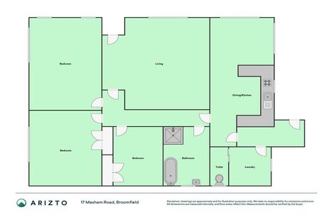 Photo of property in 17 Masham Road, Broomfield, Christchurch, 8042