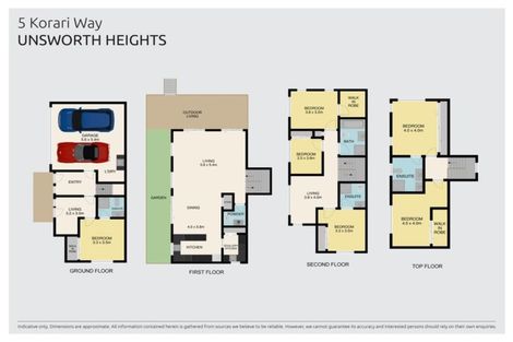 Photo of property in 5 Korari Way, Unsworth Heights, Auckland, 0632