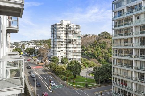 Photo of property in Terrace Heights Apartments, 8c/163 The Terrace, Wellington Central, Wellington, 6011