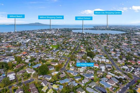 Photo of property in 2/8 Phillip Parade, Forrest Hill, Auckland, 0620