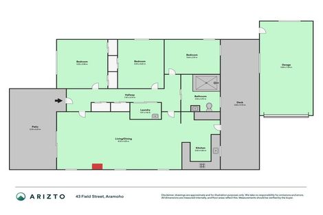 Photo of property in 43 Field Street, Aramoho, Whanganui, 4500