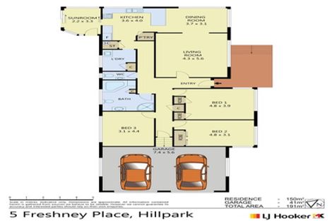 Photo of property in 5 Freshney Place, Hillpark, Auckland, 2102