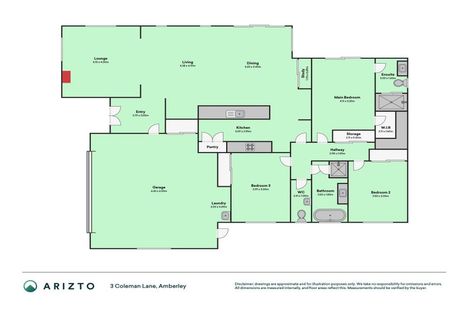 Photo of property in 3 Coleman Lane, Amberley, 7410