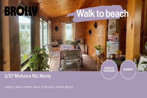 Photo of property in 2/27 Motuora Road, Manly, Whangaparaoa, 0930