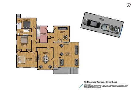 Photo of property in 16 Hinemoa Terrace, Birkenhead, Auckland, 0626