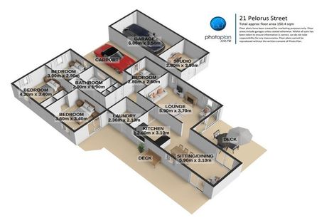 Photo of property in 21 Pelorus Street, Glenview, Hamilton, 3206