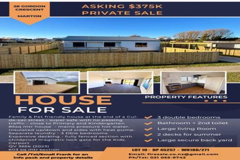 Photo of property in 28 Gordon Crescent, Marton, 4710