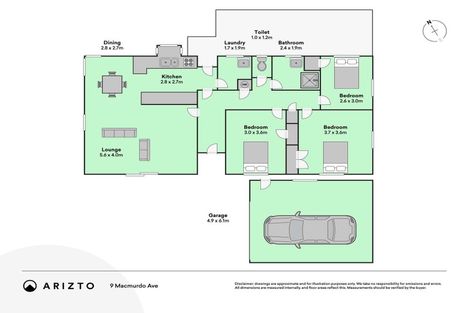 Photo of property in 9 Macmurdo Avenue, Glenview, Hamilton, 3206