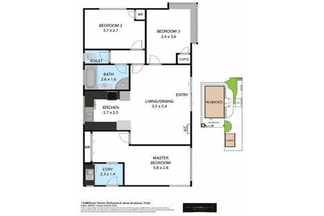 Photo of property in 14 William Street, Richmond, 7020