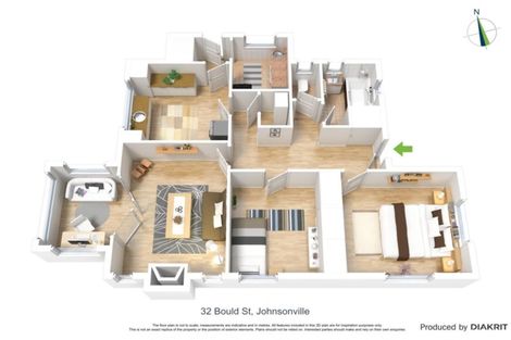 Photo of property in 32 Bould Street, Johnsonville, Wellington, 6037