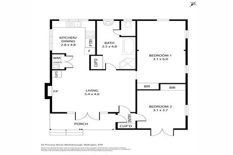 Photo of property in 52 Princess Street, Martinborough, 5711