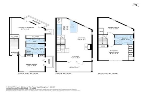 Photo of property in Palazzo, 12/42 Vivian Street, Te Aro, Wellington, 6011