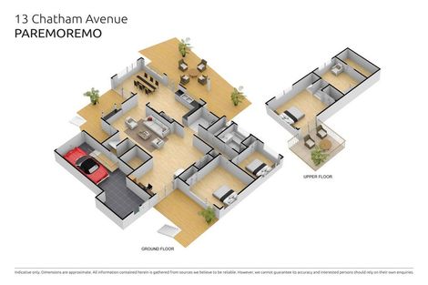 Photo of property in 13 Chatham Avenue, Paremoremo, Auckland, 0632