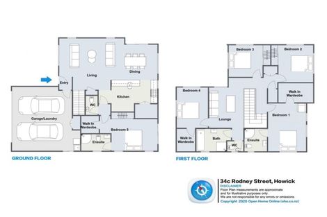 Photo of property in 34c Rodney Street, Howick, Auckland, 2014