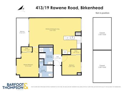 Photo of property in 413/19 Rawene Road, Birkenhead, Auckland, 0626