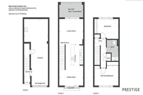 Photo of property in Harbour View Terraces, 2/170 Mokoia Road, Chatswood, Auckland, 0626