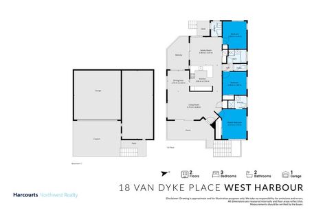 Photo of property in 18 Van Dyke Place, West Harbour, Auckland, 0618