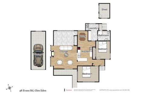 Photo of property in 48 Evans Road, Glen Eden, Auckland, 0602