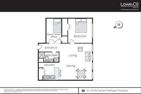 Photo of property in Kelvin House, 1e/16 The Terrace, Wellington Central, Wellington, 6011