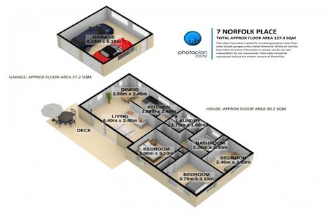 Photo of property in 7 Norfolk Place, Pukete, Hamilton, 3200