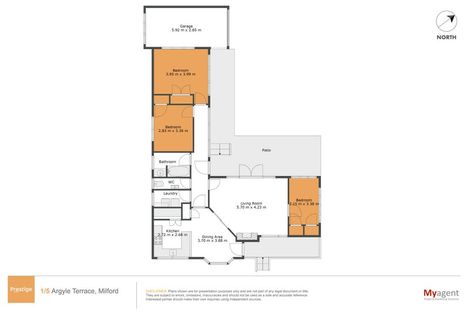 Photo of property in 1/5 Argyle Terrace, Milford, Auckland, 0620