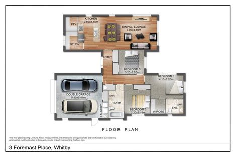 Photo of property in 3 Foremast Place, Whitby, Porirua, 5024