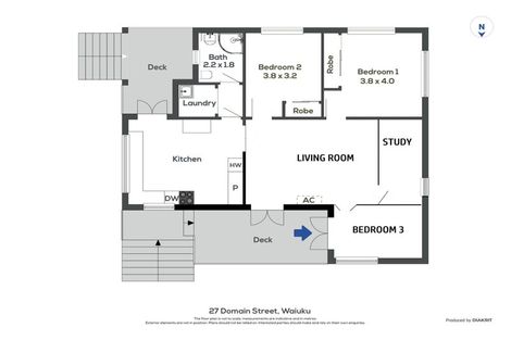 Photo of property in 27 Domain Street, Waiuku, 2123