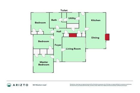 Photo of property in 84 Weston Road, Waiareka Junction, Oamaru, 9401