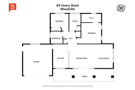Photo of property in 69 Sowry Road, Woodville, 4920
