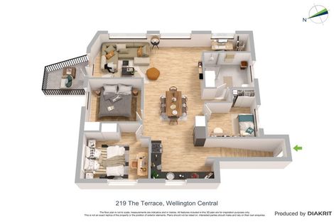 Photo of property in 4/219 The Terrace, Wellington Central, Wellington, 6011