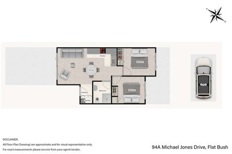 Photo of property in 86a Michael Jones Drive, Flat Bush, Auckland, 2019