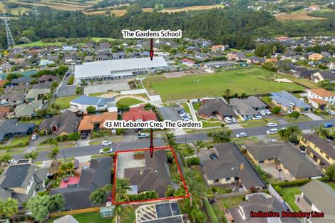Photo of property in 43 Mt Lebanon Crescent, The Gardens, Auckland, 2105