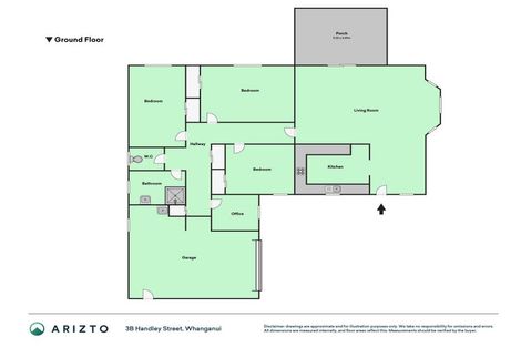 Photo of property in 3a Handley Street, Gonville, Whanganui, 4500