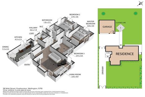 Photo of property in 38 Watt Street, Featherston, 5710