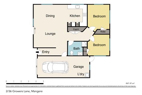 Photo of property in 2/36 Growers Lane, Mangere East, Auckland, 2024