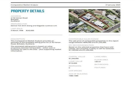 Photo of property in 2/92 Verran Road, Birkdale, Auckland, 0626