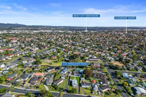 Photo of property in 115 Farquhar Road, Glendene, Auckland, 0602