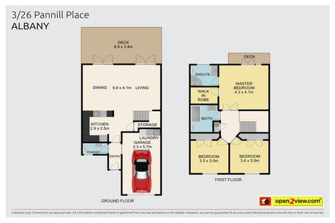 Photo of property in 3/26 Pannill Place, Oteha, Auckland, 0632