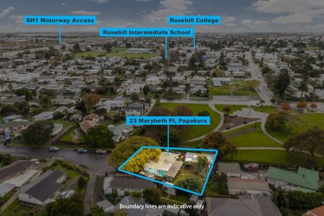 Photo of property in 23 Marybeth Place, Rosehill, Papakura, 2113