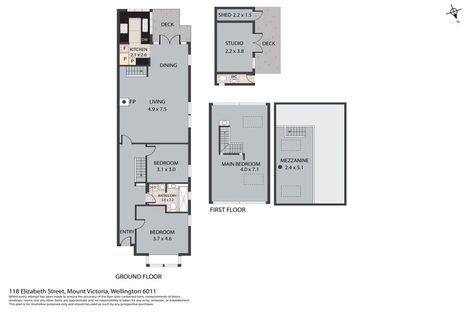 Photo of property in 118 Elizabeth Street, Mount Victoria, Wellington, 6011