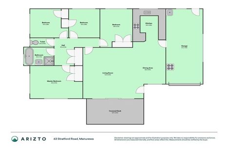 Photo of property in 63 Stratford Road, Manurewa, Auckland, 2105