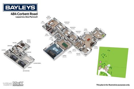 Photo of property in 484 Corbett Road, Lepperton, New Plymouth, 4373