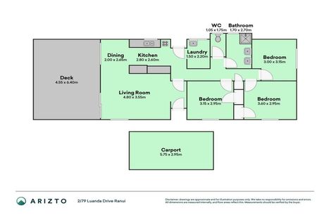 Photo of property in 2/79 Luanda Drive, Ranui, Auckland, 0612