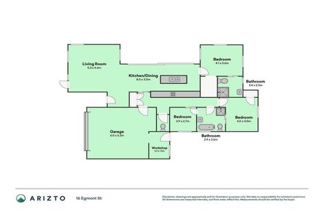 Photo of property in 16 Egmont Street, Patea, 4520