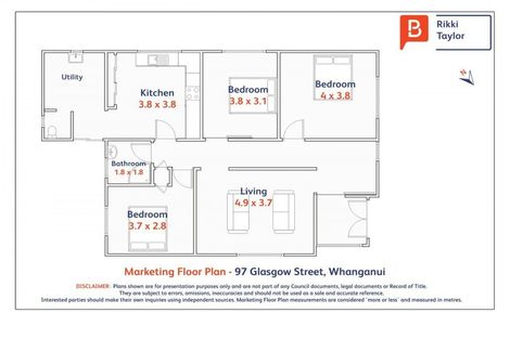 Photo of property in 97 Glasgow Street, Whanganui, 4500