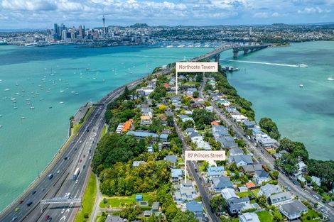 Photo of property in 87 Princes Street, Northcote Point, Auckland, 0627