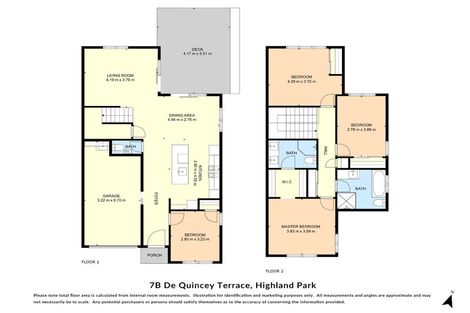 Photo of property in 7b De Quincey Terrace, Highland Park, Auckland, 2010