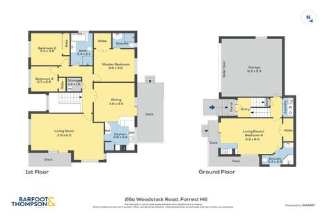 Photo of property in 26a Woodstock Road, Forrest Hill, Auckland, 0620