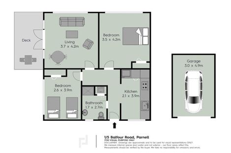 Photo of property in 1/5 Balfour Road, Parnell, Auckland, 1052